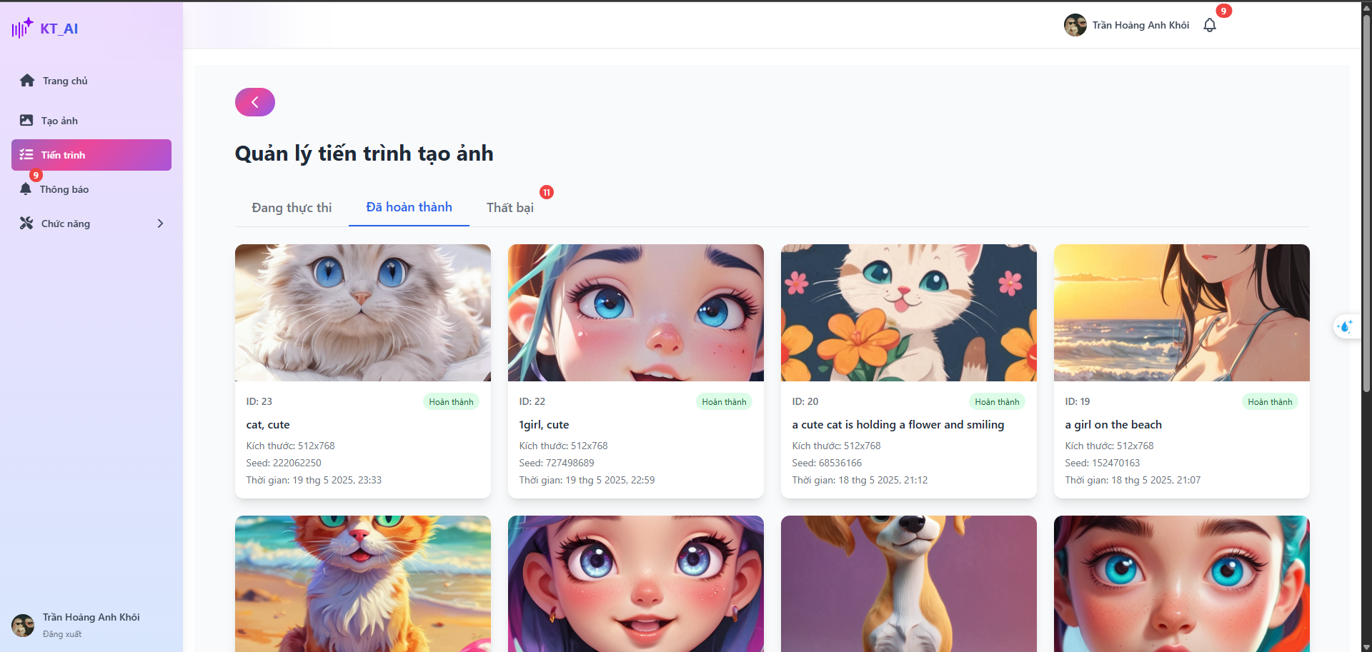 Quản lý tiến trình