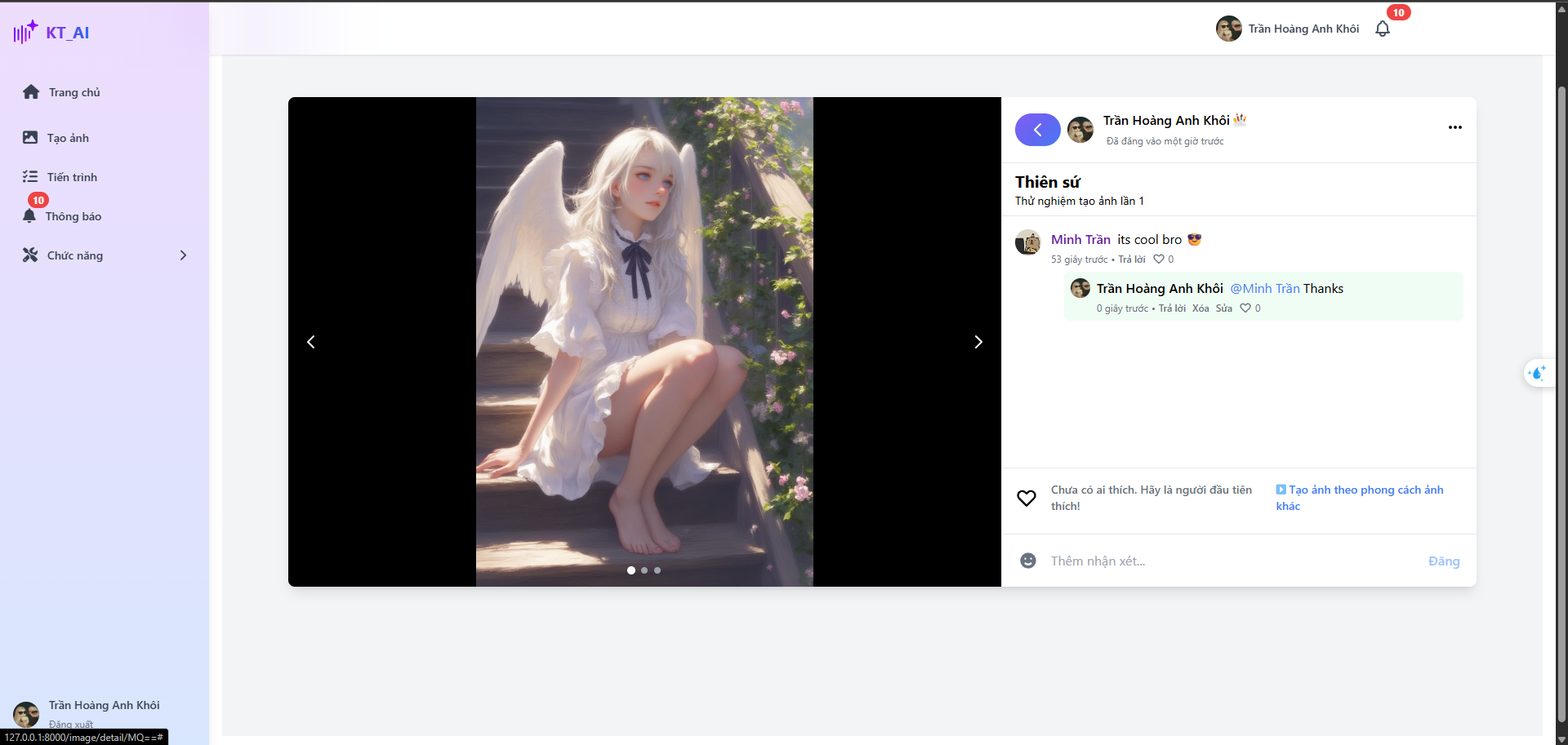 Tương tác bài đăng